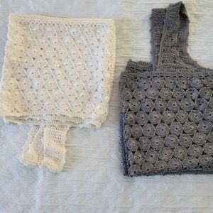 2 Crochet Tops